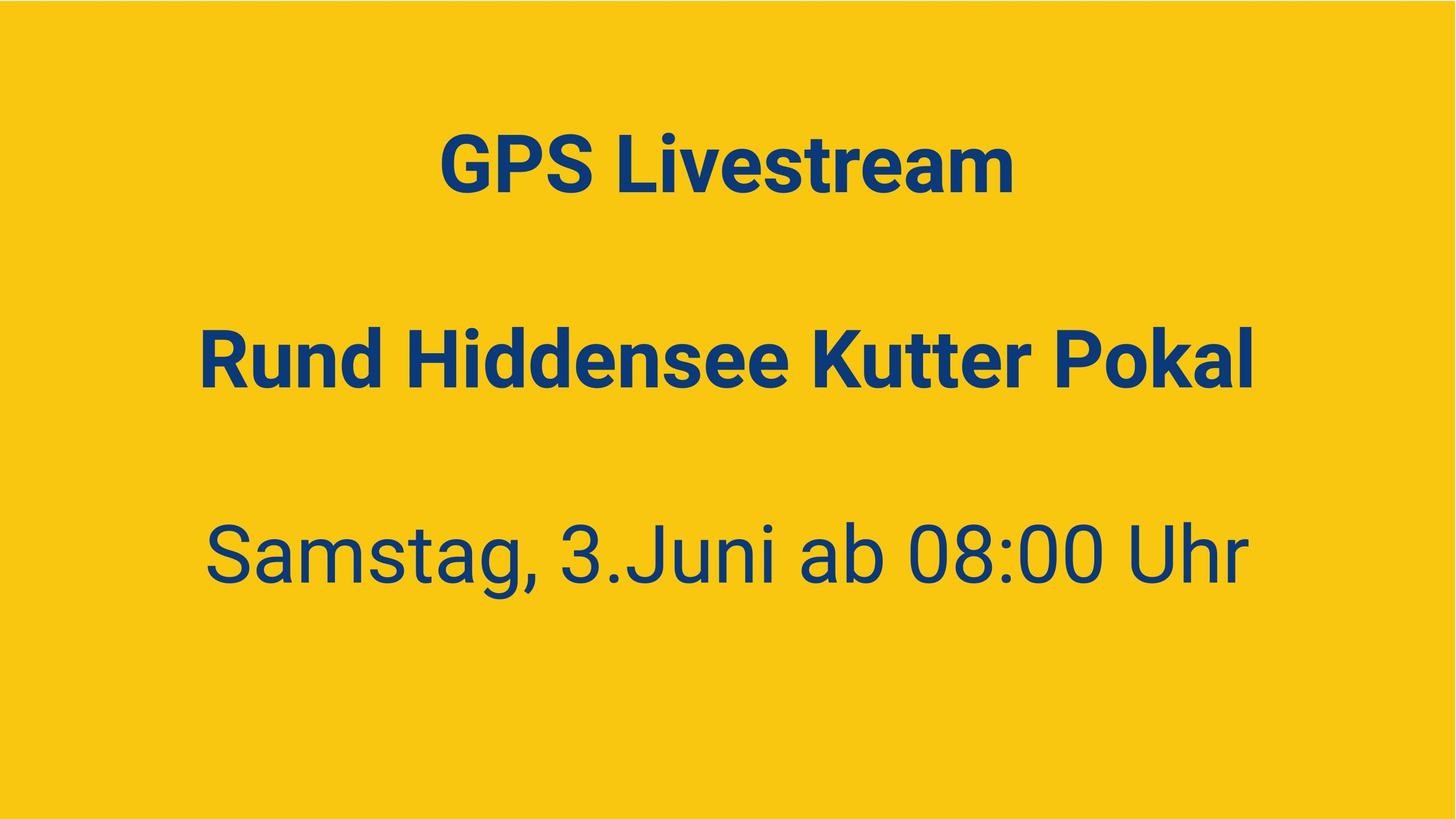 GPS Livestream Rund Hiddensee!